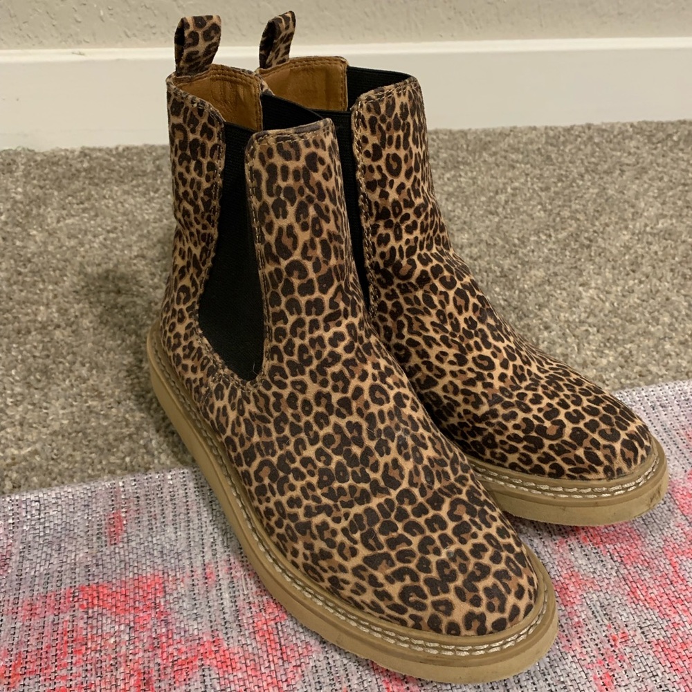 Cheetah booties
